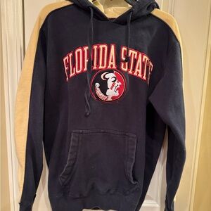 Florida State Men's Navy and Tan Hoodie